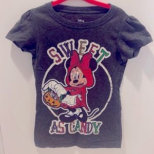 Disney Minnie Mouse Halloween Shirt Girls 4/5